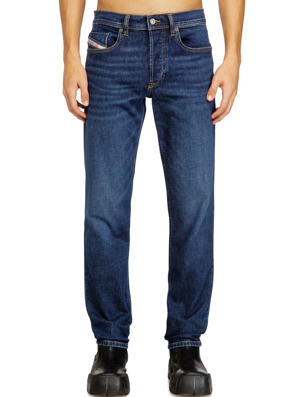 Diesel Viker Men's Jeans in Dark Blue